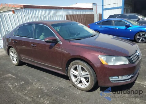 2012 Volkswagen Passat Sel из США, поврежденный, VIN 1VWCN7A32CC069398